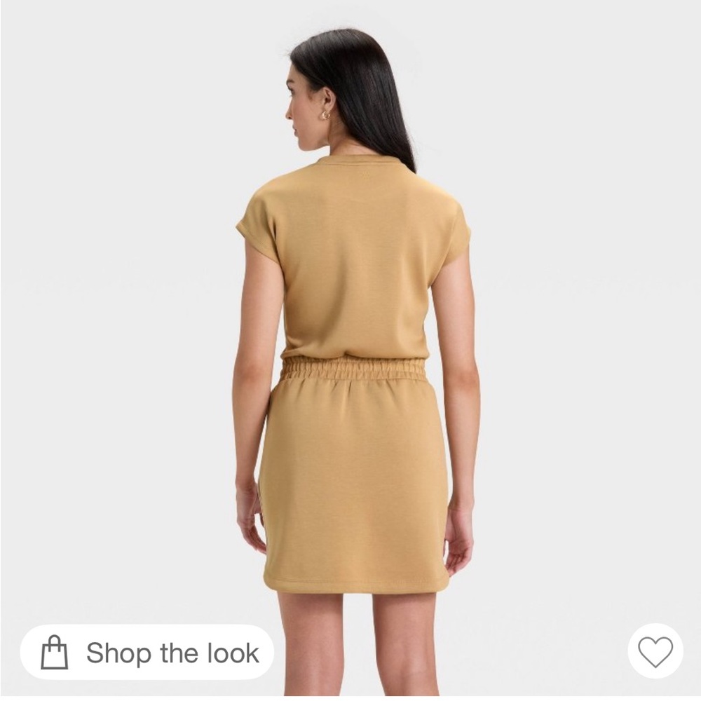 All in Motion Tan Mini Dress - Picture 2 of 8